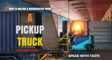Efficiently Unloading Your Refrigerator from a Pickup Truck: A Step-by-Step Guide