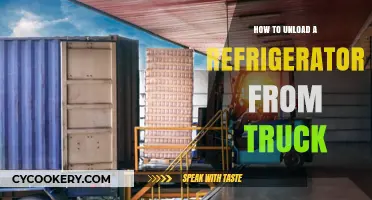 Efficiently Unloading a Refrigerator from a Truck: Step-by-Step Guide