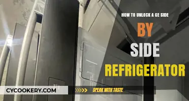 Easy Steps to Unlock Your GE Side-by-Side Refrigerator