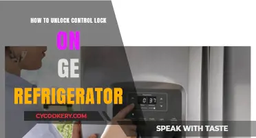 Easy Steps to Unlock Control Lock on GE Refrigerator