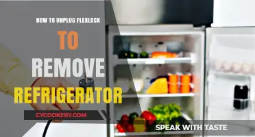 Unplugging FlexLock: A Step-by-Step Guide to Removing Your Refrigerator