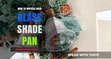 Creative Ways to Upcycle Used Glass Shade Pans for Home Decor
