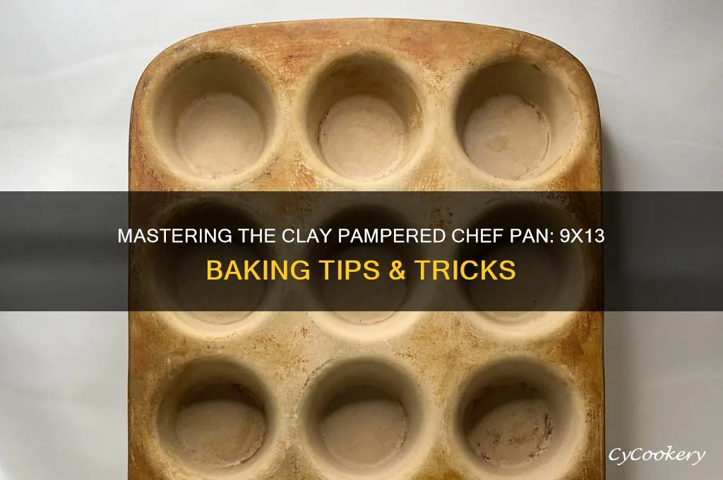 how to use 9 x 13 clay pampered chef pan