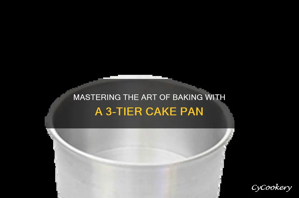 how to use a 3 tier cake pan