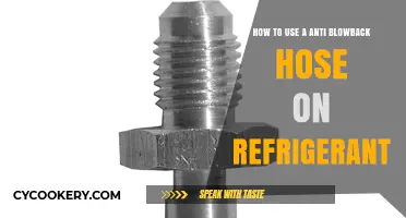 Mastering Refrigerant Safety: A Guide to Anti-Blowback Hoses