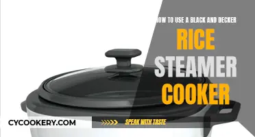 Black & Decker Rice Steamer: A Cooking Guide