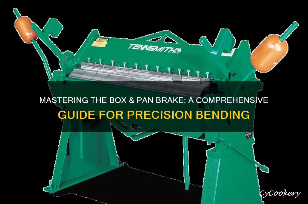 how to use a box & pan brake