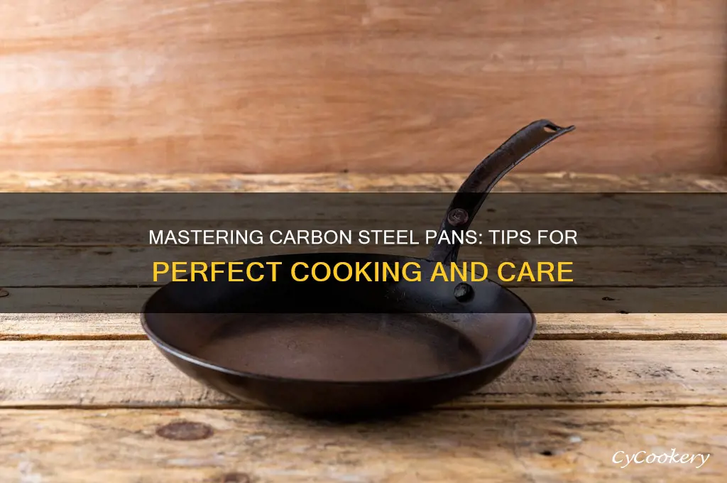 how to use a carbon steel pan