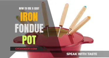 The Ultimate Guide to Using Cast Iron Fondue Pots