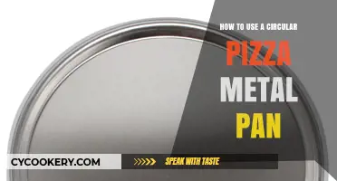 Mastering the Art of Baking Pizza on a Circular Metal Pan