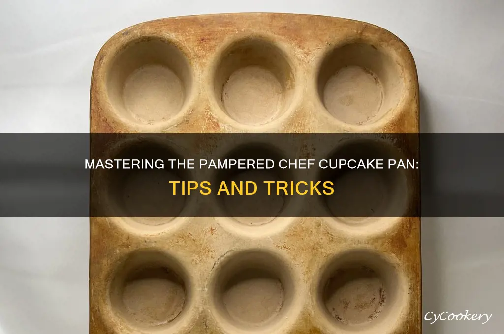 how to use a cup cake pan from pampered chef