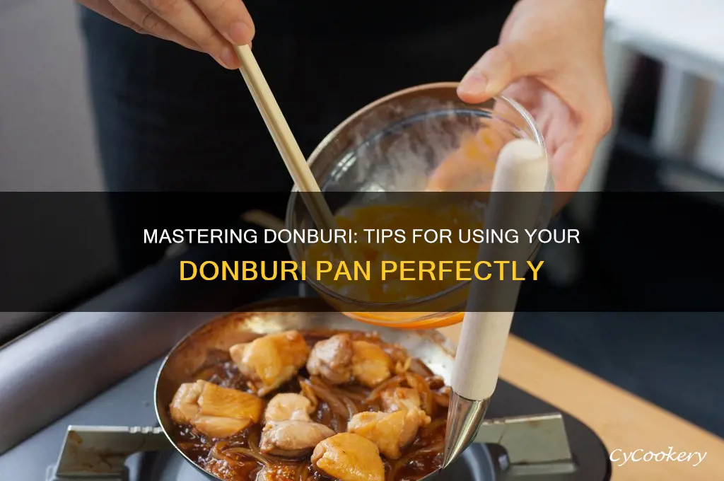 how to use a donburi pan