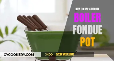 Mastering the Art of Double Boiler Fondue