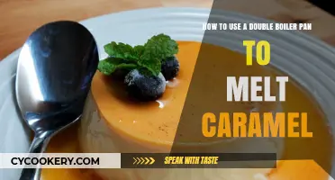 Mastering Caramel Melting: A Double Boiler Pan Guide