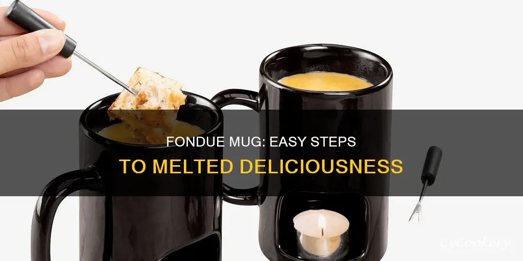 how to use a fondue mug