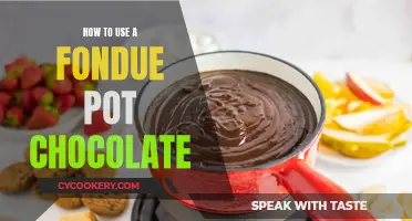 Fondue Pot Chocolate: Melting, Dipping, and Indulging