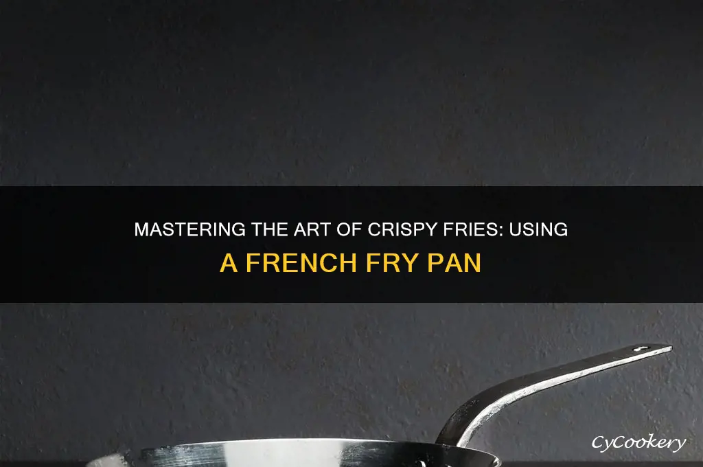 how to use a french fry pan
