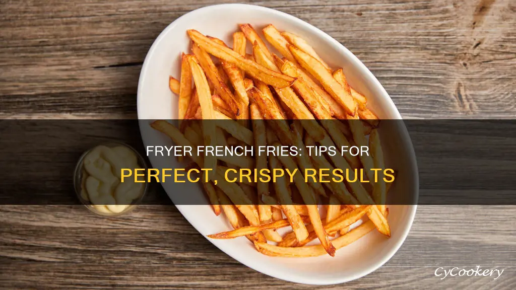 how to use a fryer to make french fries