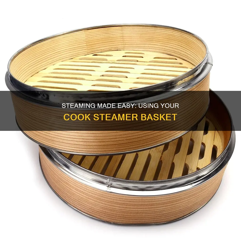 how to use a good cook steamer basket