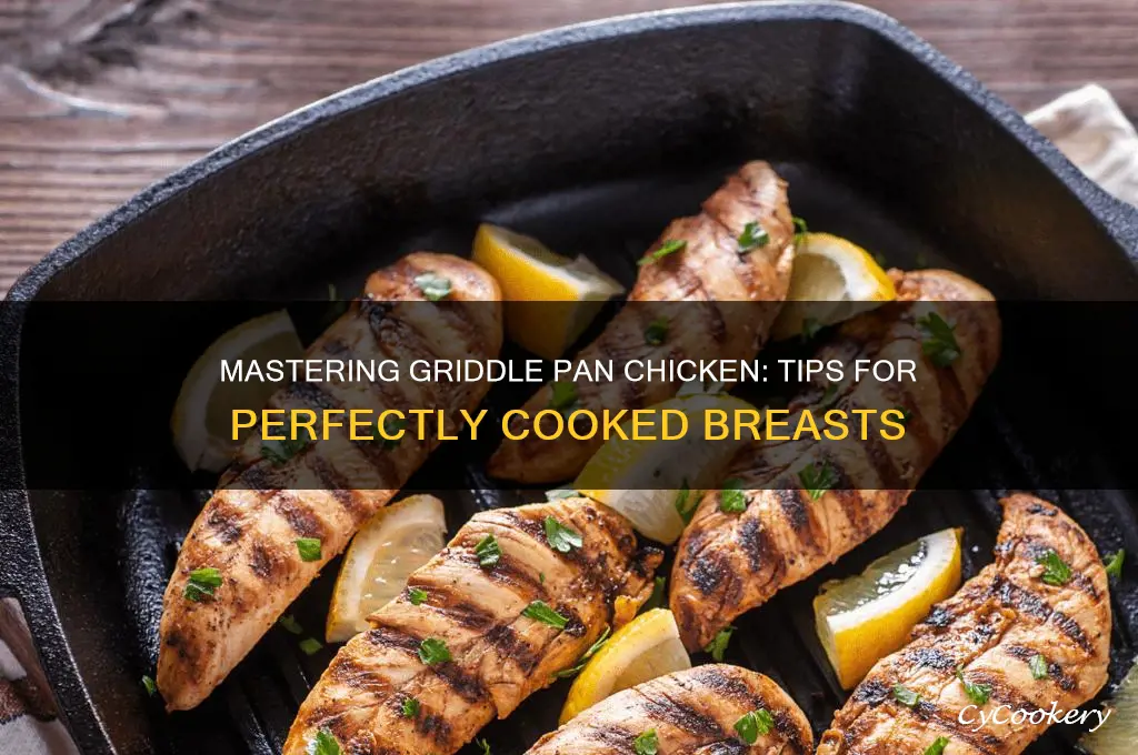 how to use a griddle pan to cook chicken