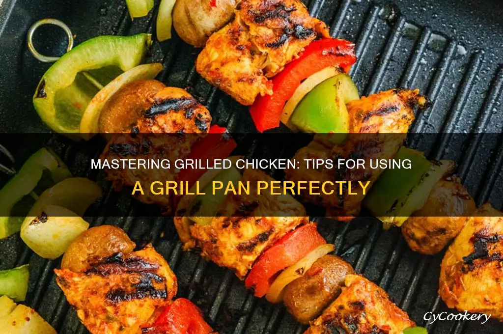 how to use a grill pan to cook chicken
