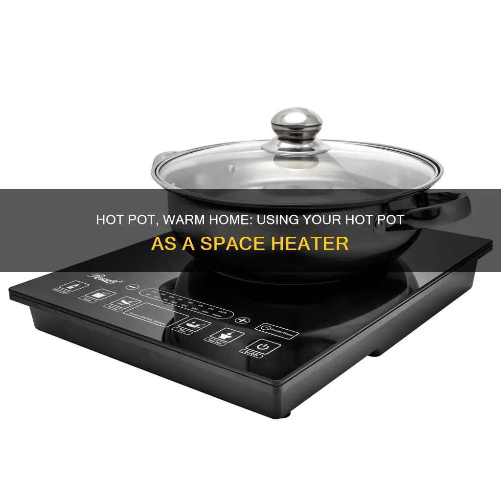 how to use a hot pot as a heater