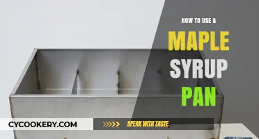 Mastering Maple Syrup: A Beginner's Guide to Using a Syrup Pan