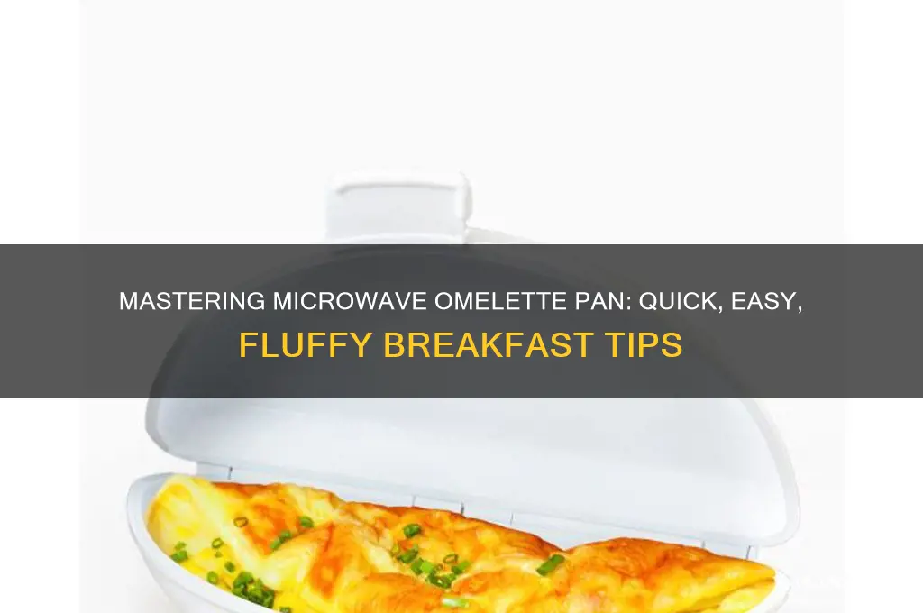 how to use a microwave omelette pan