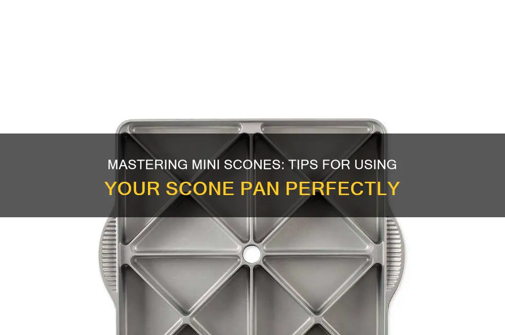 how to use a mini scone pan