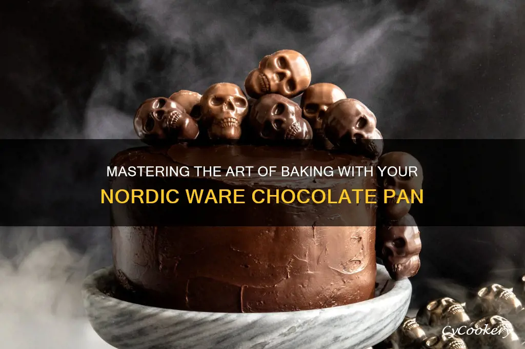 how to use a nordic ware chocolate pan