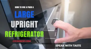 Efficient Packing Tips for Your Large Upright Refrigerator