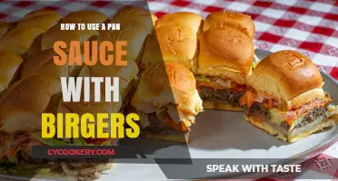 Elevate Your Burgers with a Rich and Flavorful Pan Sauce