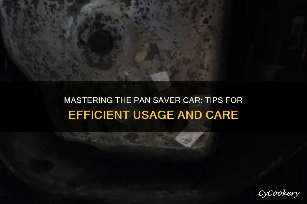 how to use a pan saver car