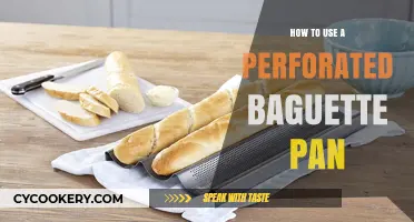 Mastering the Art of Baking: Using a Perforated Baguette Pan