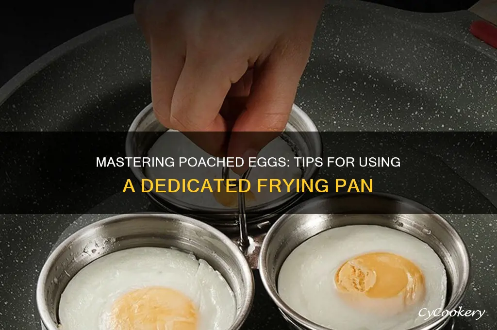 how to use a poached egg frying pan