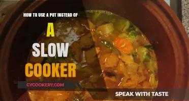 Pot Cooking: Slow Cooker Alternative