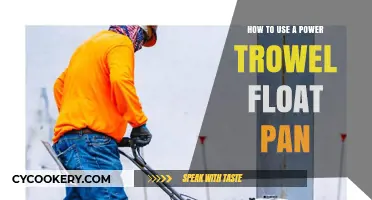 Mastering Concrete Finishing: A Guide to Using Power Trowel Float Pans