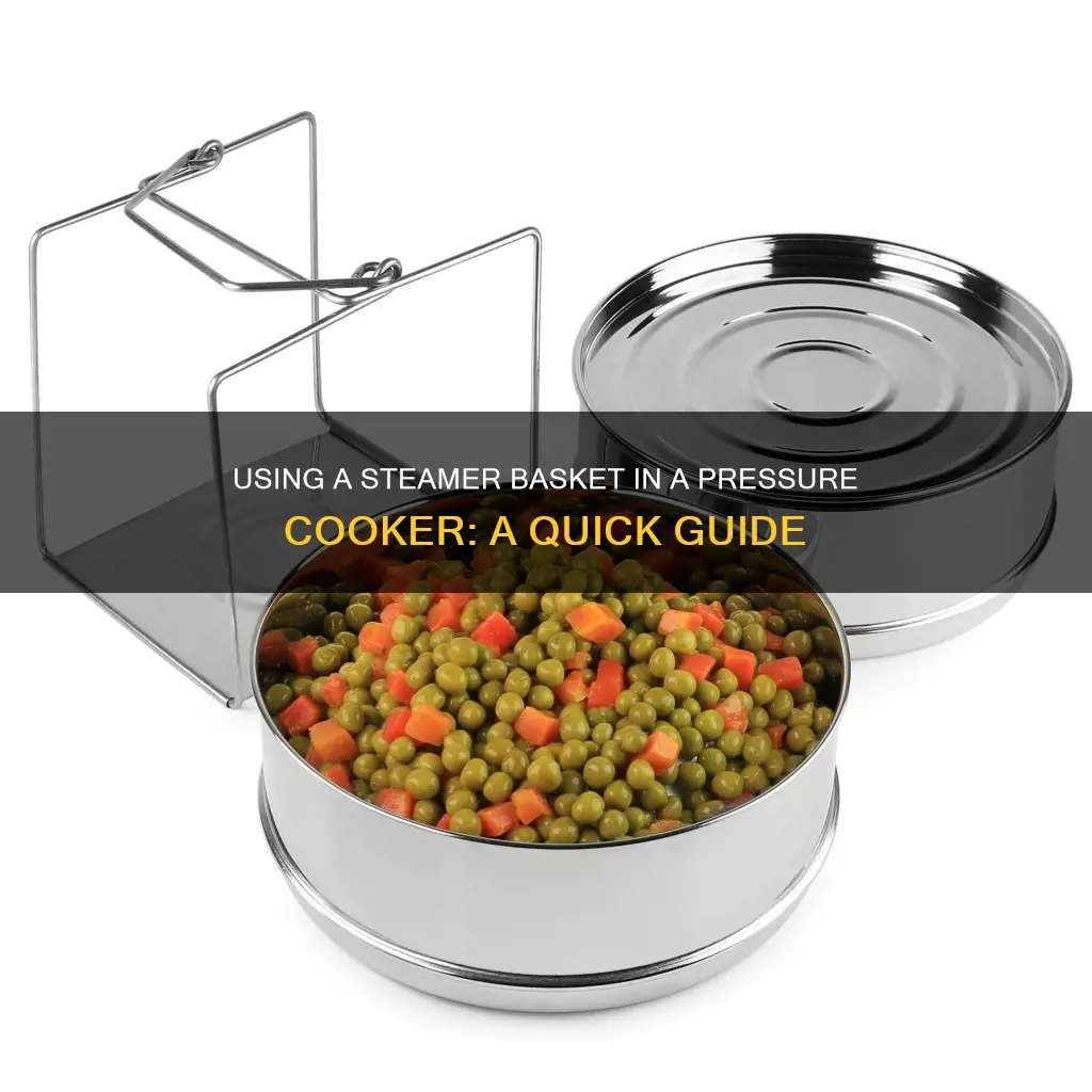 how to use a pressure cooker steamer basket