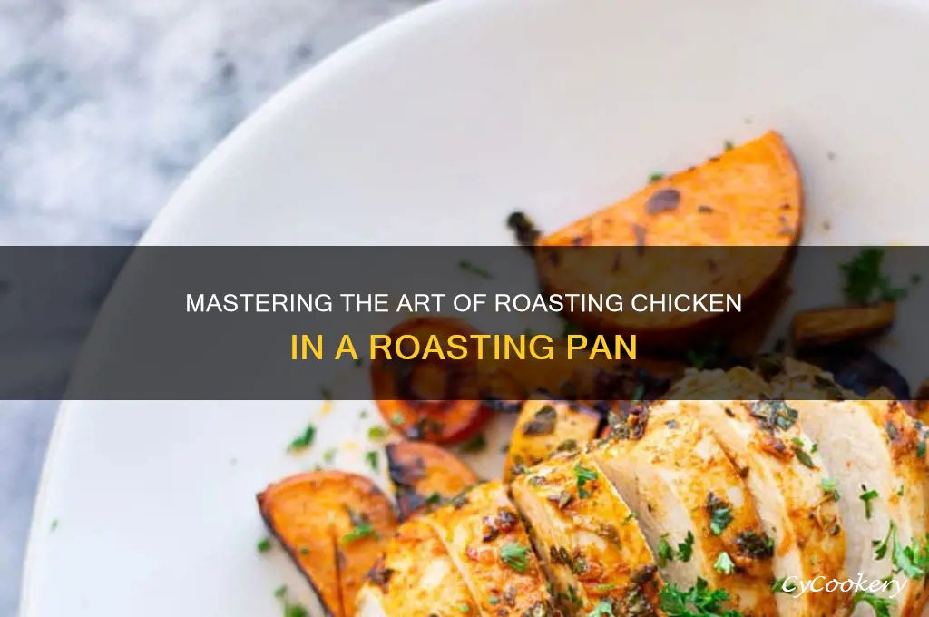 how to use a roasting pan for chicken