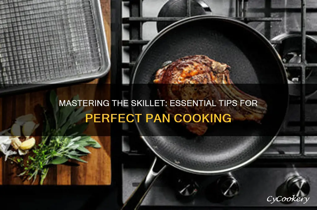 how to use a skillet pan