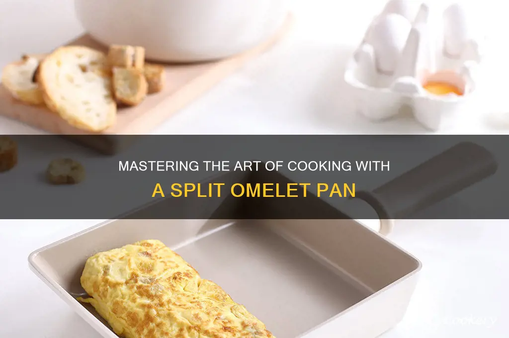 how to use a split omelet pan