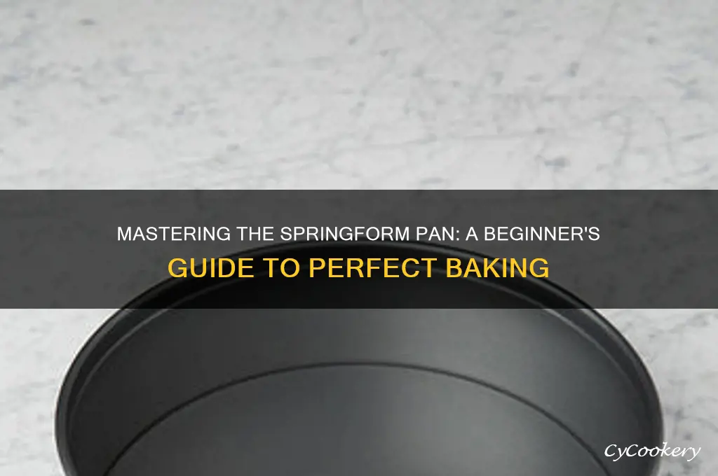 how to use a spring pan