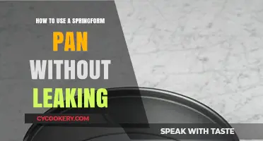 Prevent Leaks: Master Using a Springform Pan for Perfect Bakes