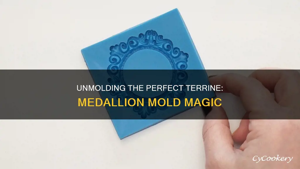 how to use a terrine medallion mold