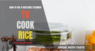 Vegetable Steamer Rice: A Quick, Easy Cooking Method