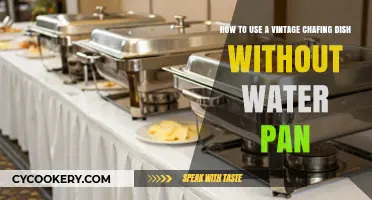 Mastering Vintage Chafing Dishes: Water Pan-Free Techniques for Perfect Heat
