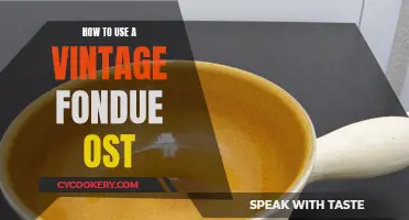 Vintage Fondue Pot: Tips for a Tasty Retro Experience