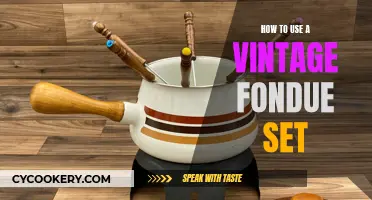 Vintage Fondue Set: Tips for a Tasty Retro Experience