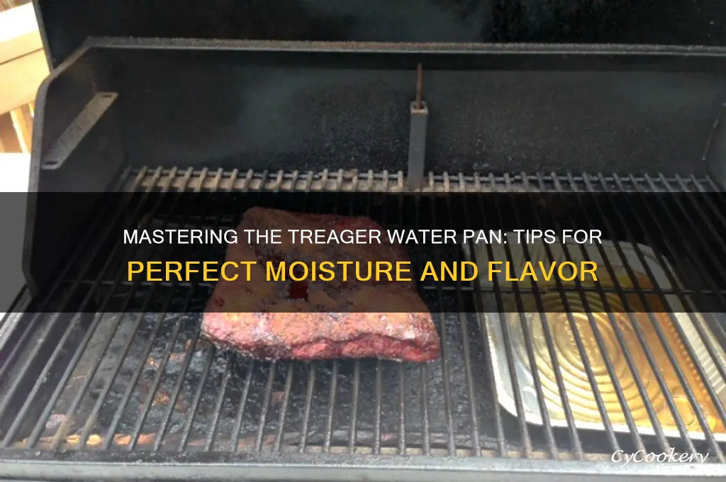 how to use a water pan with treger