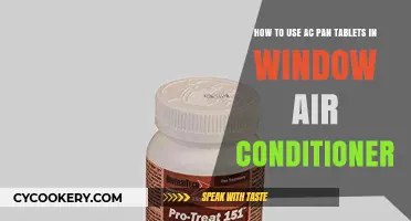 Effective Use of AC Pan Tablets in Window Air Conditioners